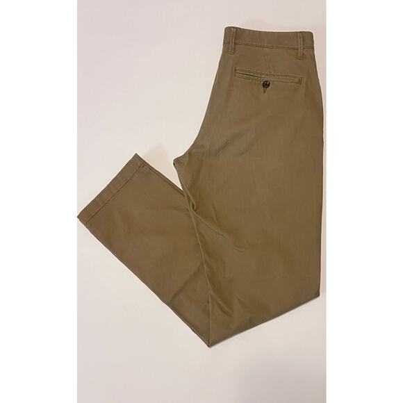 Men's Goodfellow & Co. Hennepin Chino Tan Khaki Pants 30Wx32L - Picture 3 of 4